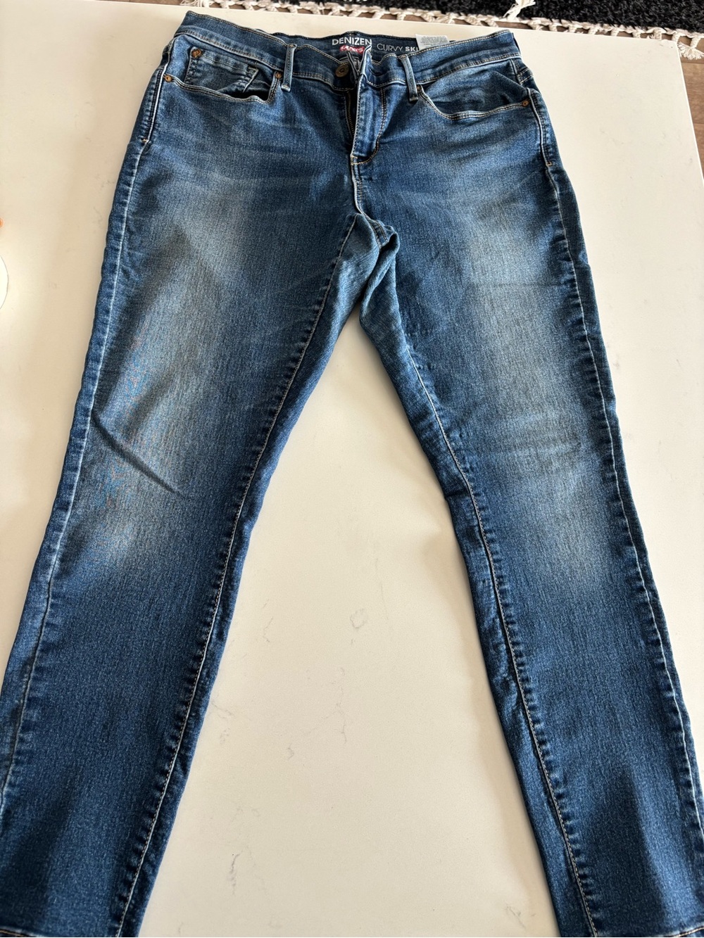 Levi's Denizen Curvy Skinny Jeans in blue